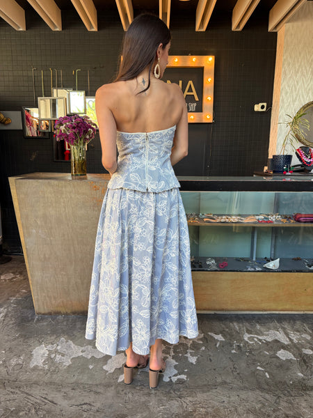 Vintage set Azul