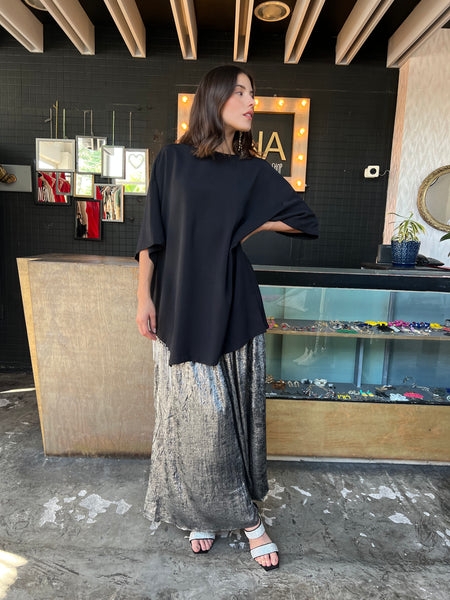 Falda silver