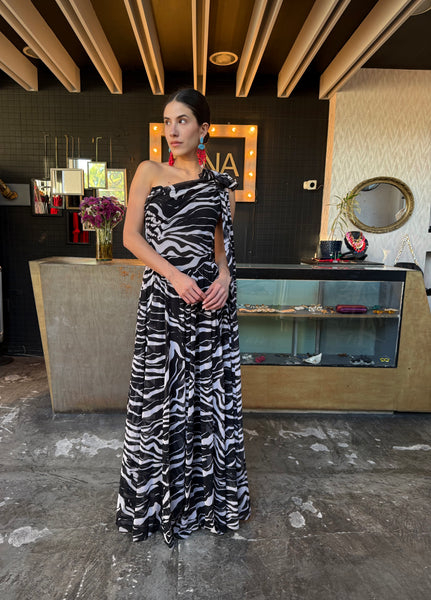 Maxi dress Asimétrico