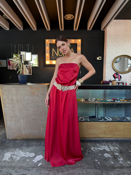 Maxi dress rojo