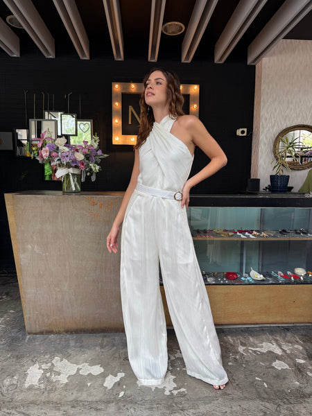 Jumpsuit cruzado
