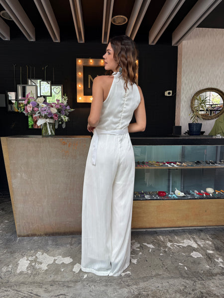 Jumpsuit cruzado