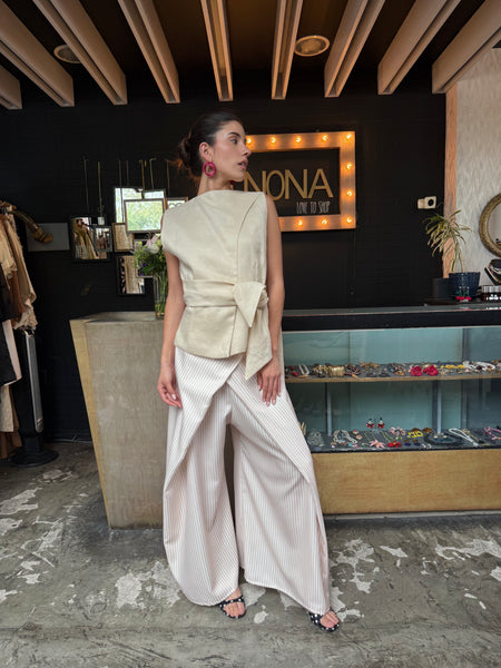 Pantalón de rayas