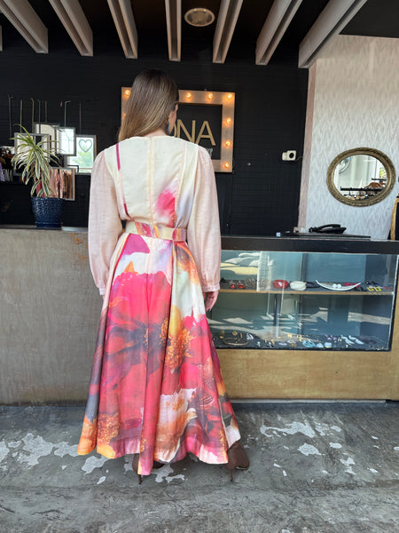 Maxi dress estampado
