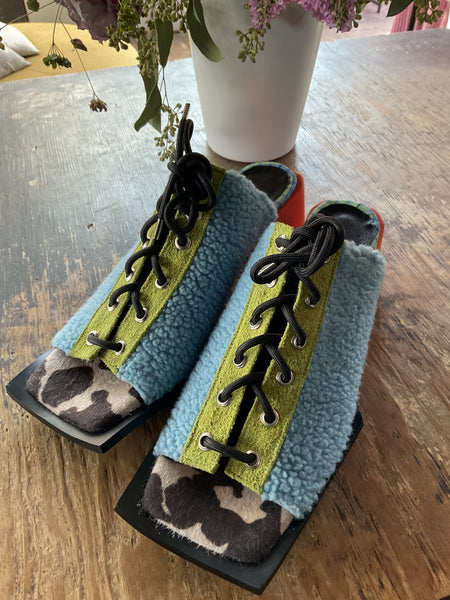 Mules con Textura