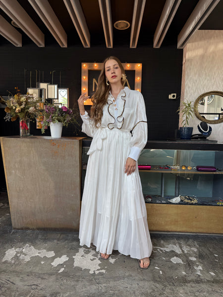 Maxi dress Blanco