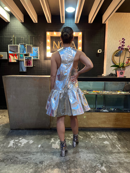 Vestido metálico