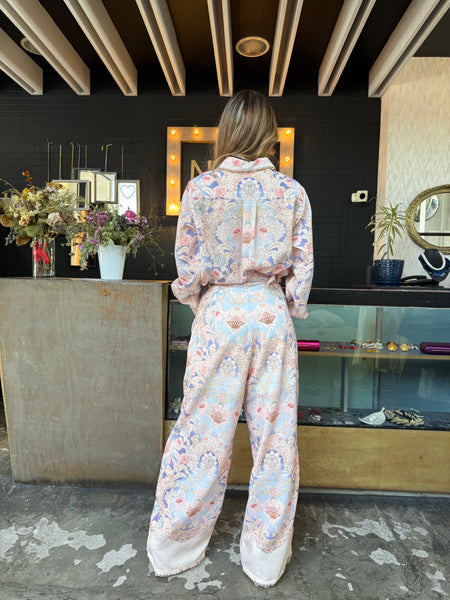 Set estampado Rosa
