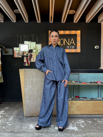 Blusa denim