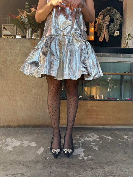 Vestido metálico