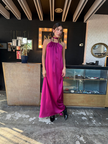 Vestido magenta