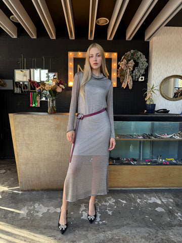 Vestido cuello