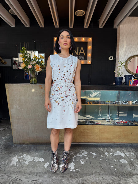 Vestido aplicación