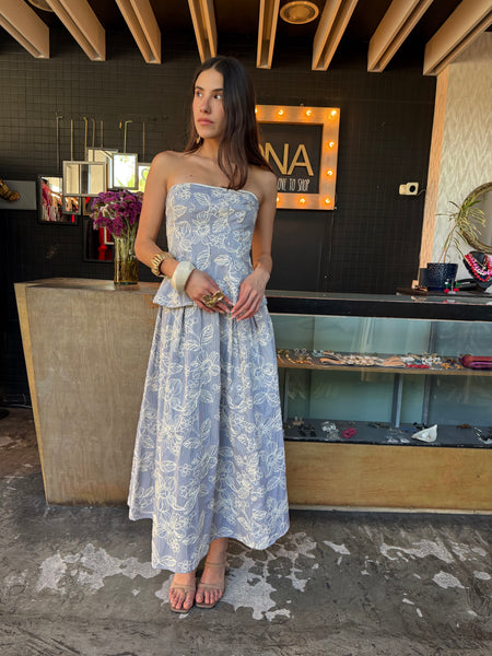 Vintage set Azul