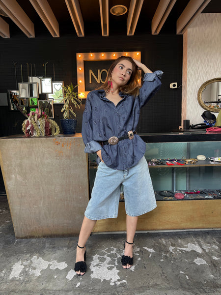 Blusa denim