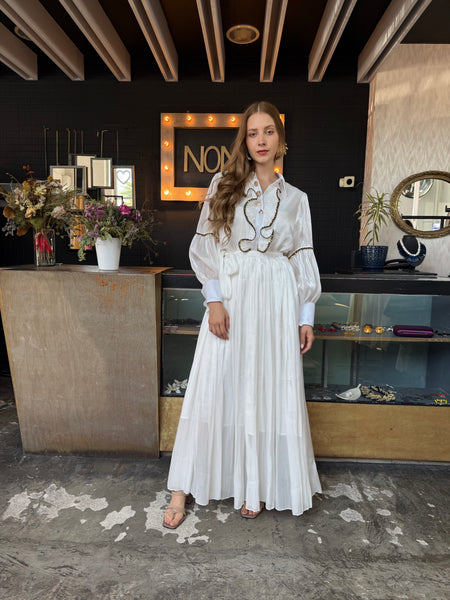 Maxi dress Blanco