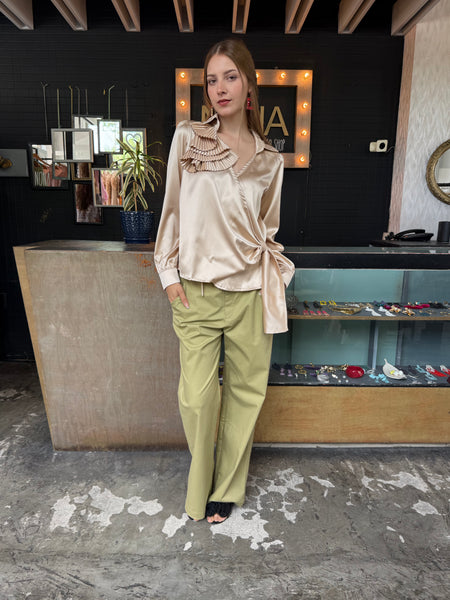 Blusa envolvente