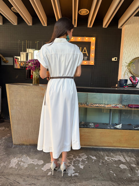 MIDI dress Blanco