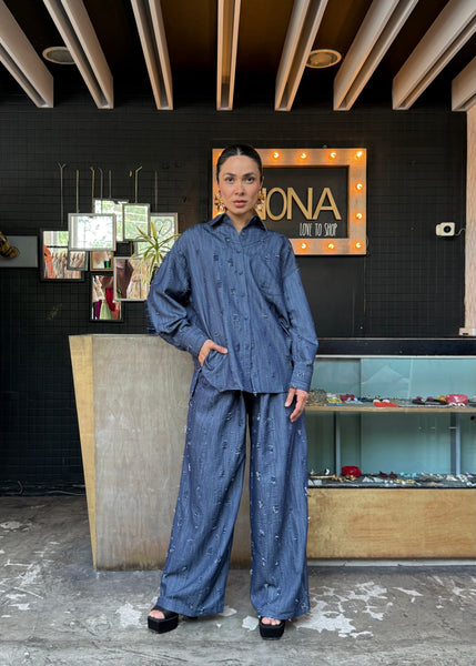 Blusa denim