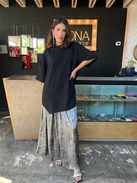 Falda silver
