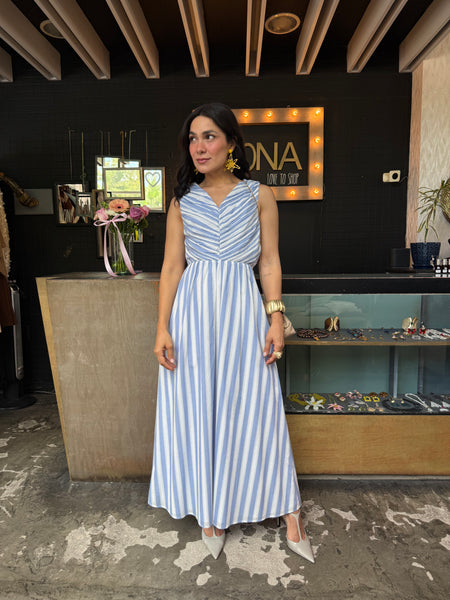 Vestido de rayas
