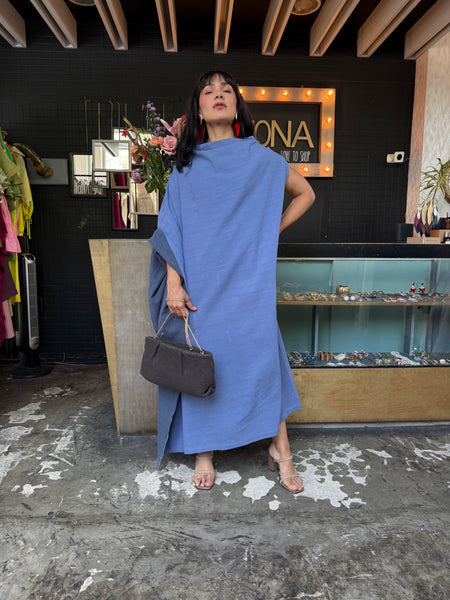 Vestido bicolor