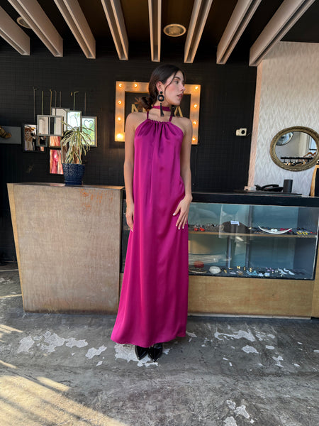 Vestido magenta