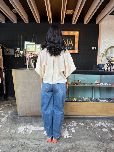 Blusa cinturón