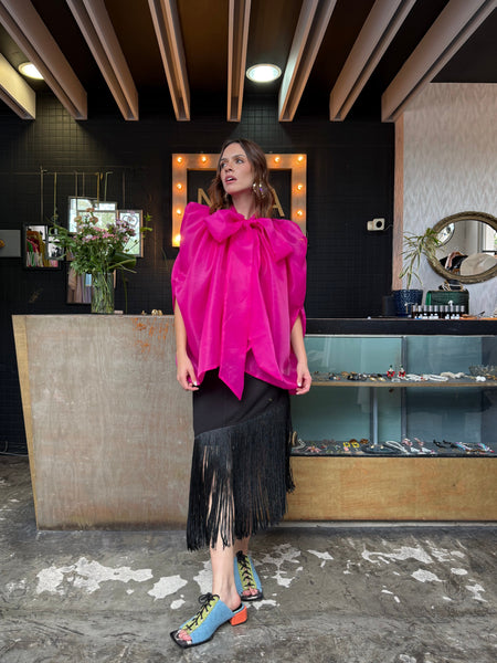 Blusa moño ampon