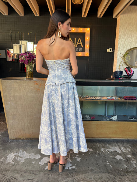 Vintage set Azul