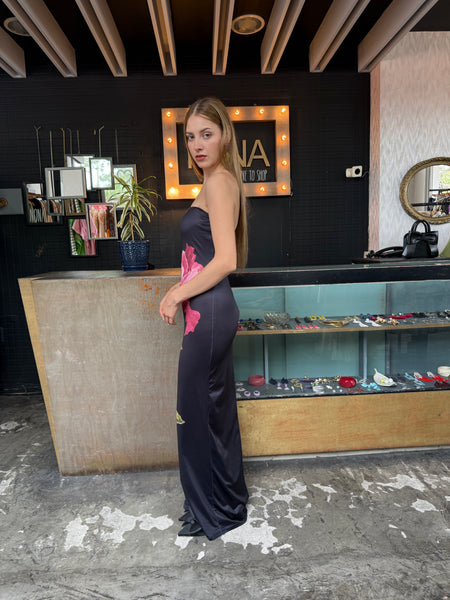 Vestido lápiz flor