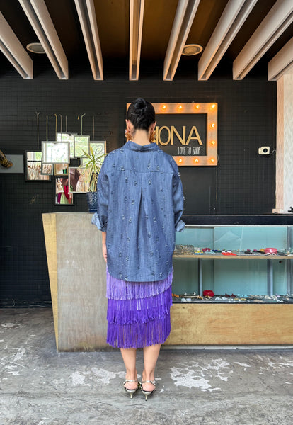 Blusa denim
