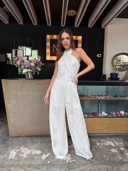 Jumpsuit cruzado