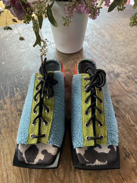Mules con Textura