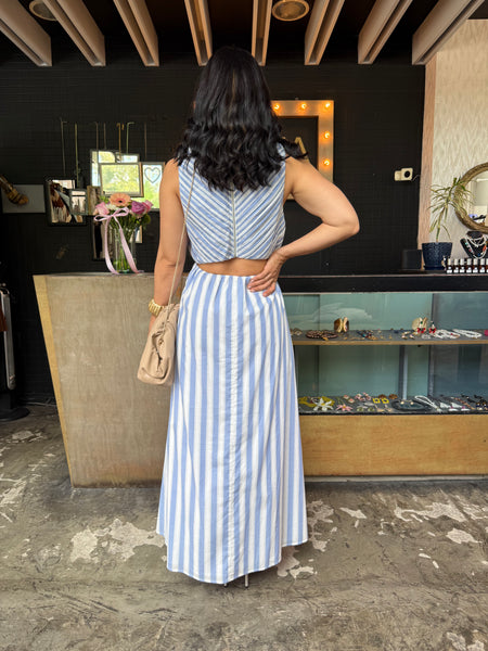 Vestido de rayas