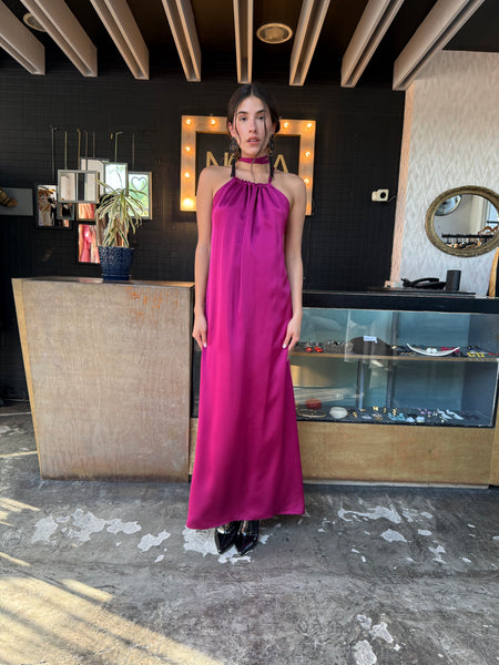 Vestido magenta
