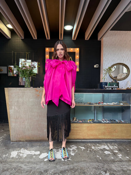 Blusa moño ampon