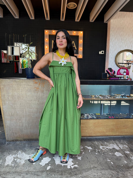 Green dress