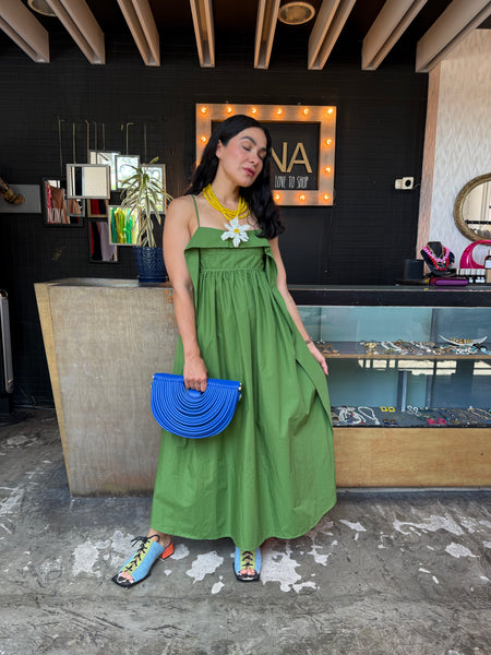 Green dress