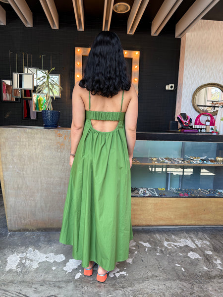 Green dress