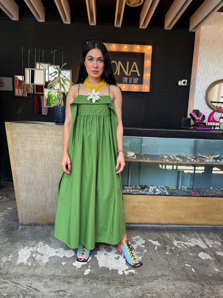Green dress