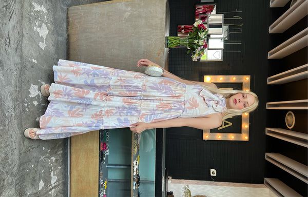 Maxi vestido flores